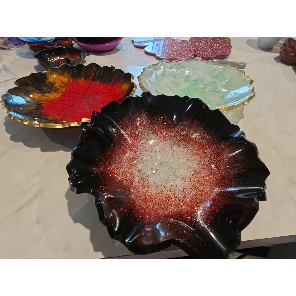 Decorative Resin Bowls 9 Inch